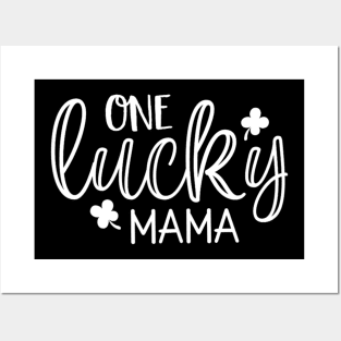 ONE LUCKY MAMA Posters and Art